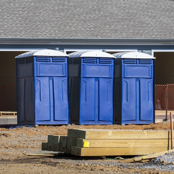 are there different sizes of porta potties available for rent in Pocahontas VA